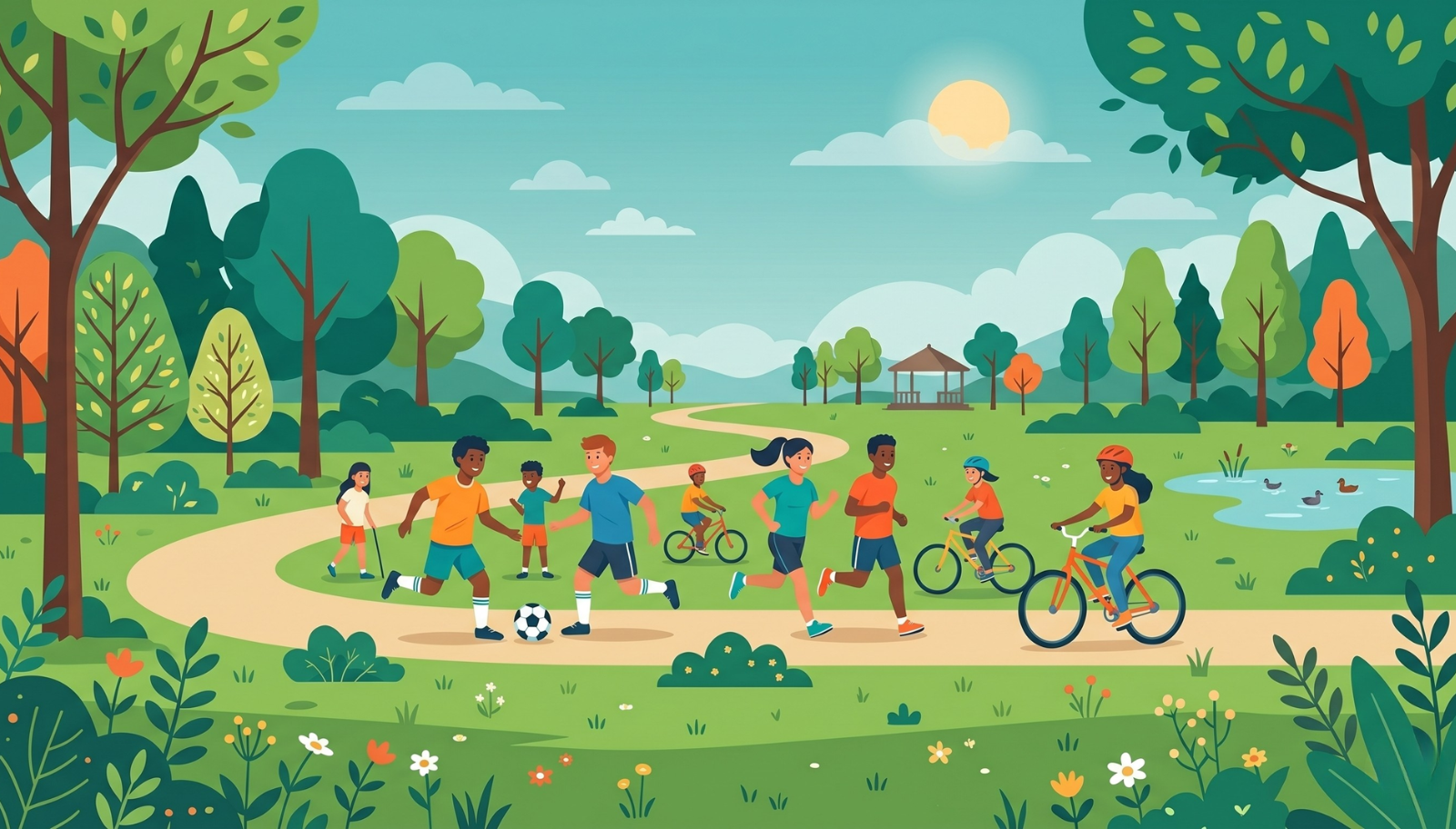 Health and Outdoor Sports in Adolescence