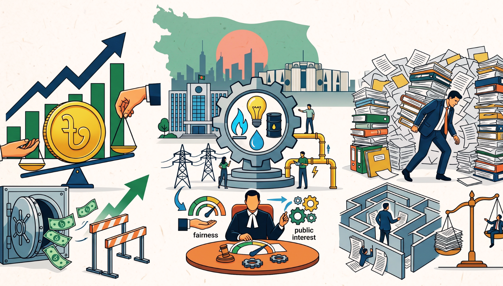 Lending Rates, Energy Authority and Regulatory Burdens in Bangladesh– A critical analysis.