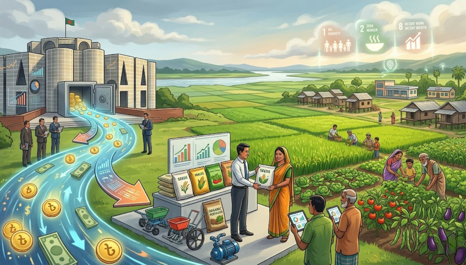 Sowing the Seeds of Reform: Agricultural Subsidies, Fiscal Policy, and the SDG Imperative in Bangladesh’s Forthcoming Budget