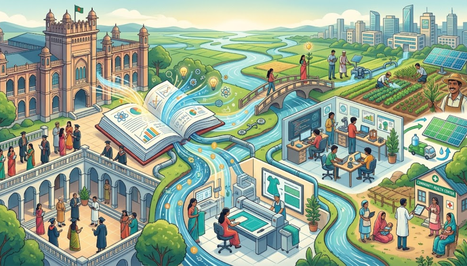 Academic and Applied Research in Bangladesh Universities