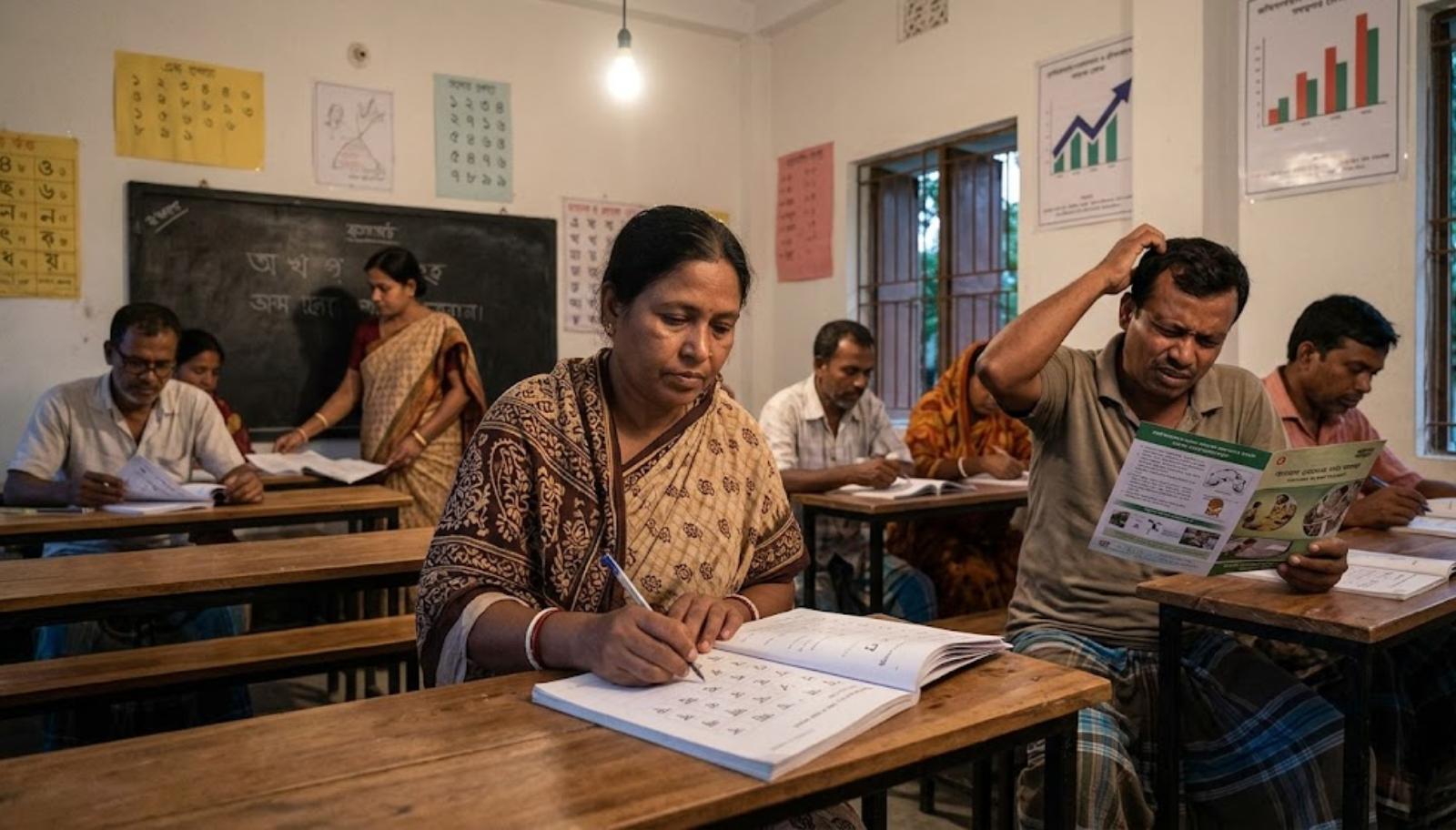 Adult Literacy in Bangladesh: Statistical Progress and Real Skills Crisis