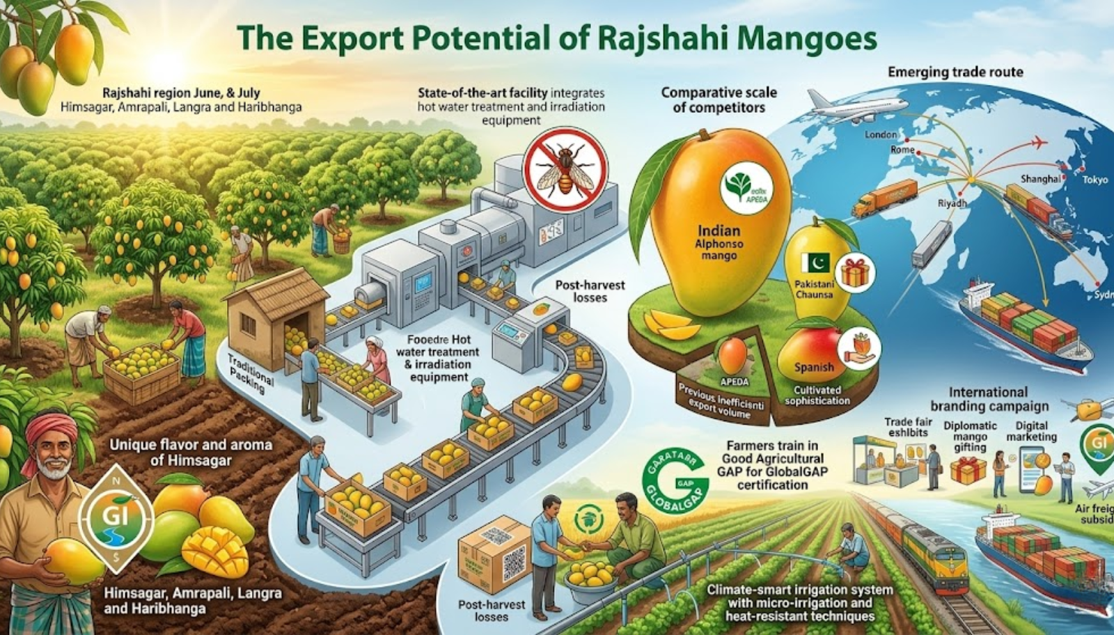 The Bitter Reality of a Sweet Season: Bangladesh’s Golden Harvest vs. Global Absence