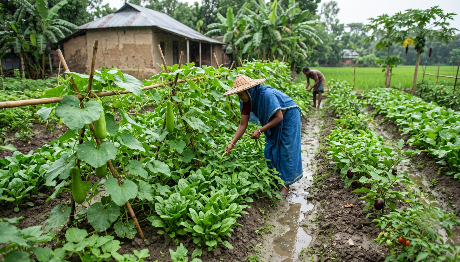 Monsoon and Vegetable Production