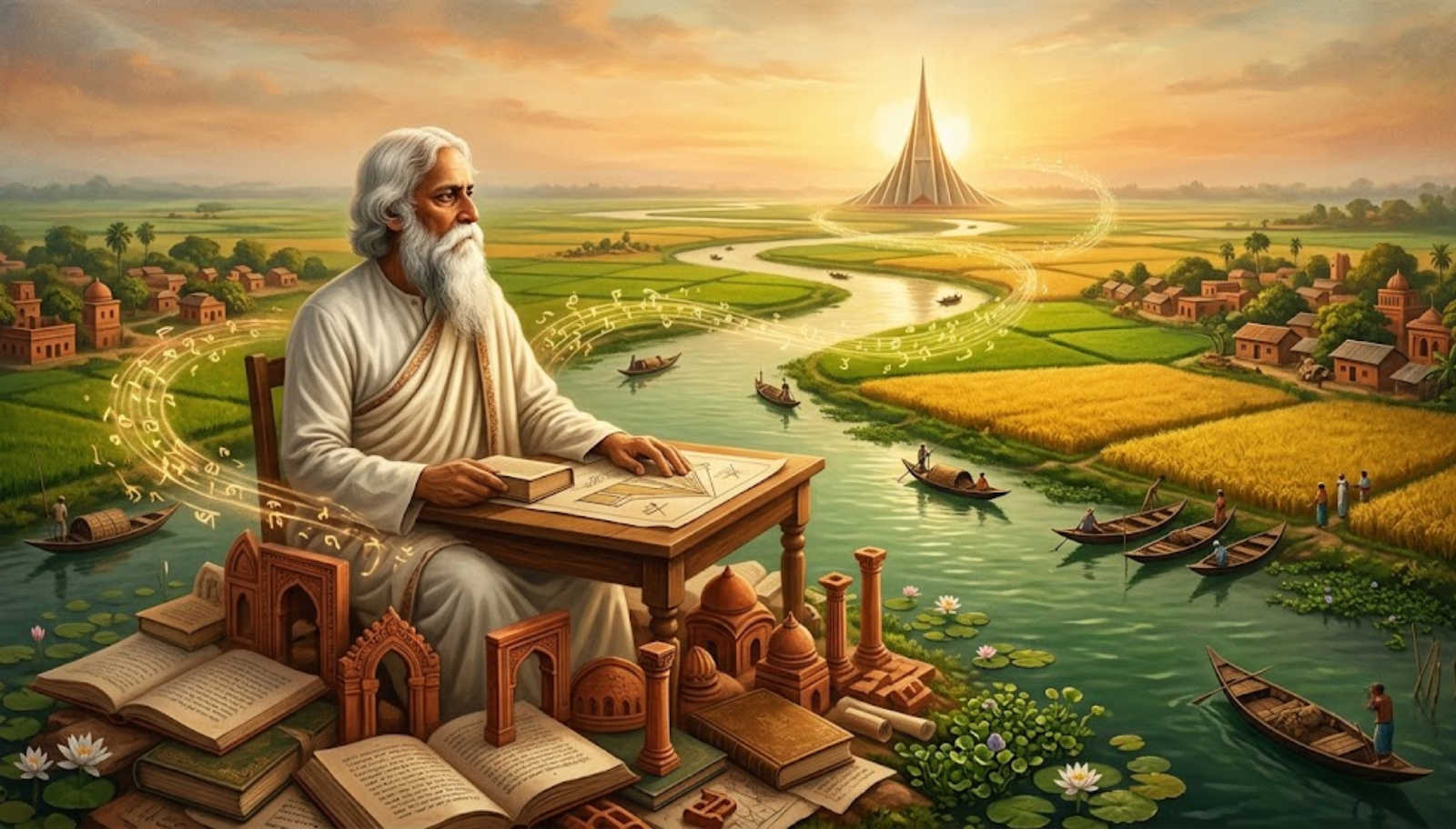 Rabindranath Tagore: The Cultural Architect of Bangladesh’s National Identity