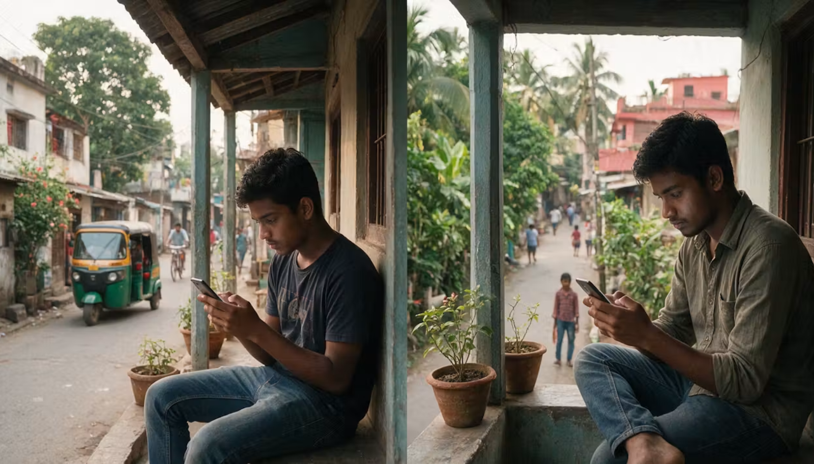 Internet, Isolation, and Intoxication: A Comparative Look at Youth Vulnerability in India and Bangladesh