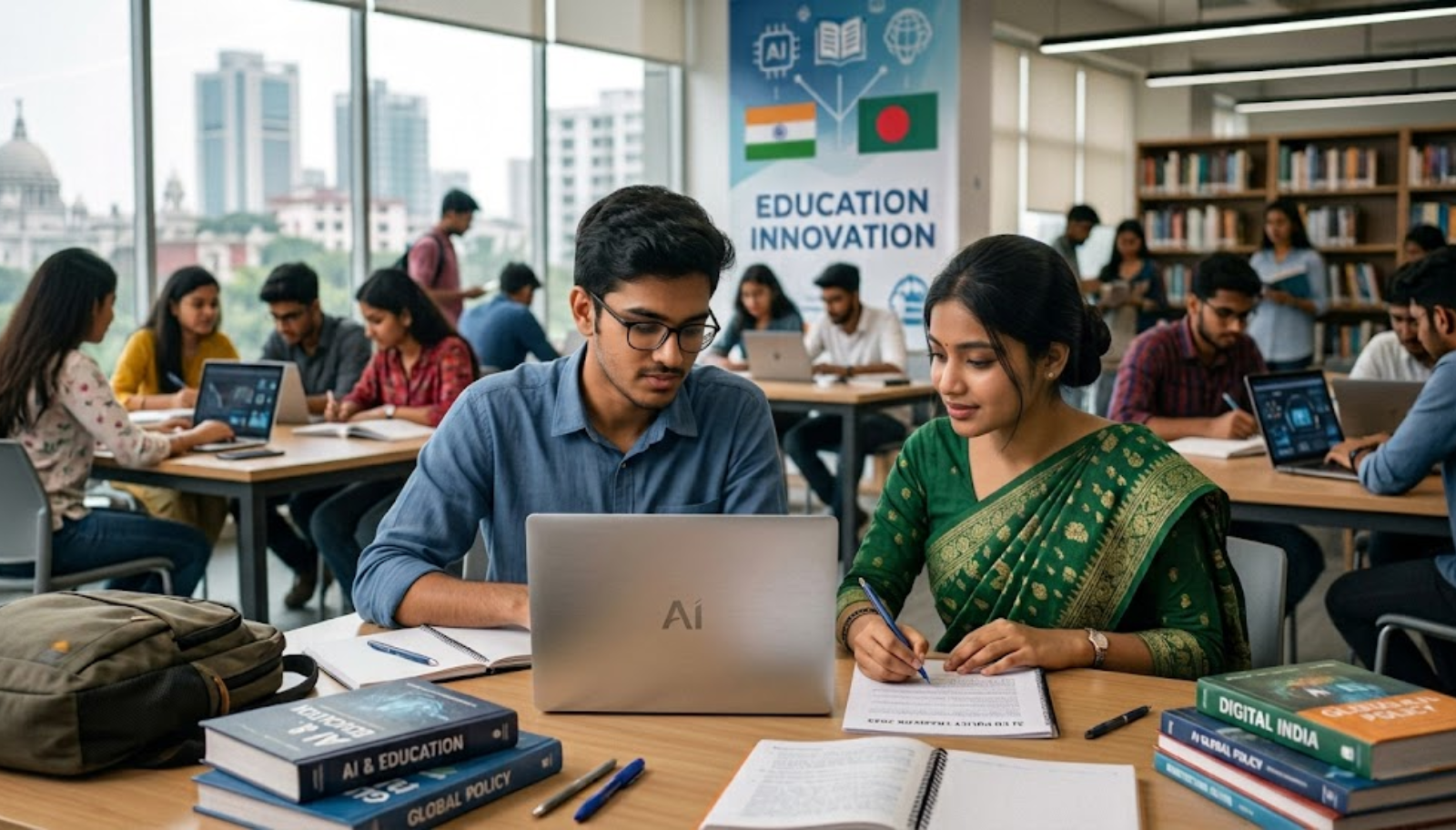 India and Bangladesh’s Education Policies in the Age of Generative AI