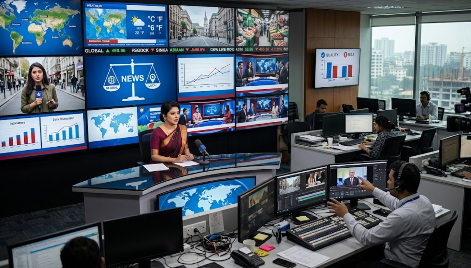 News Quality, Authenticity, and Bias: Bangladesh’s Private Television Landscape in Global Context