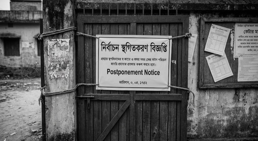 A Delayed Ballot, a Deepening Gap: What the EC’s Postponement Means for Local Governance and Law and Order