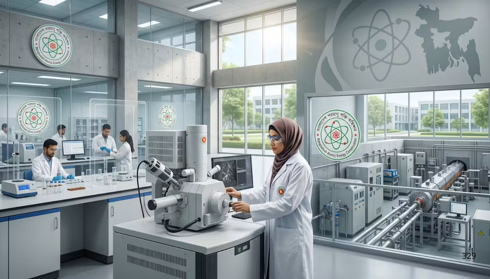 Where is Atomic Research in Bangladesh?